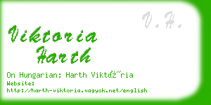 viktoria harth business card